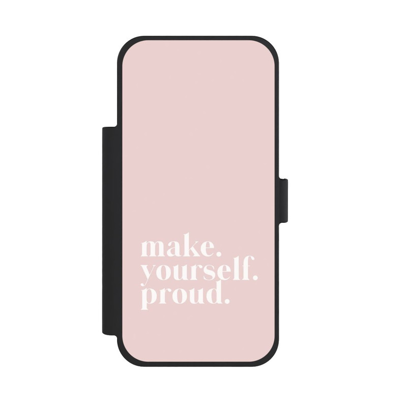 iPhone 18 Pro Max NIVOflip Make Yourself Proud Zitat - Altrosa