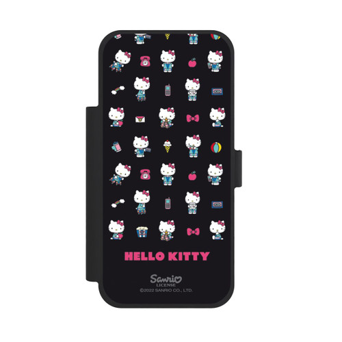 Apple iPhone 18 Pro Max NIVOflip Hello Kitty 90s Schwarz
