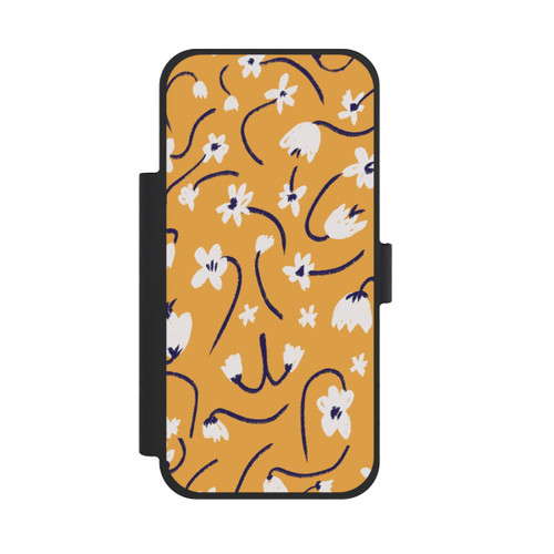 Apple iPhone 18 Pro Max NIVOflip Pattern Petites Fleurs Jaunes