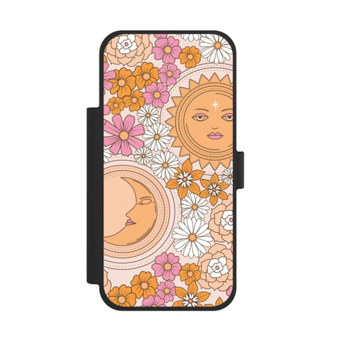 Apple iPhone 18 Pro Max NIVOflip Mond-Sonne-Blumen
