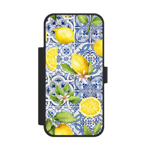 Apple iPhone 18 Pro Max NIVOflip Griechische Zitronen Muster