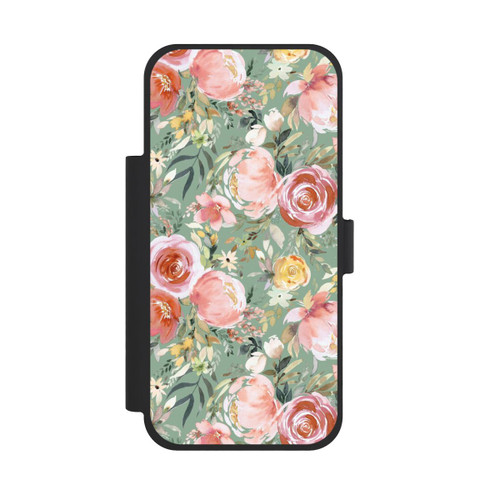 Apple iPhone 18 Pro Max NIVOflip Pastellfarbener Pfingstrosenstrauß