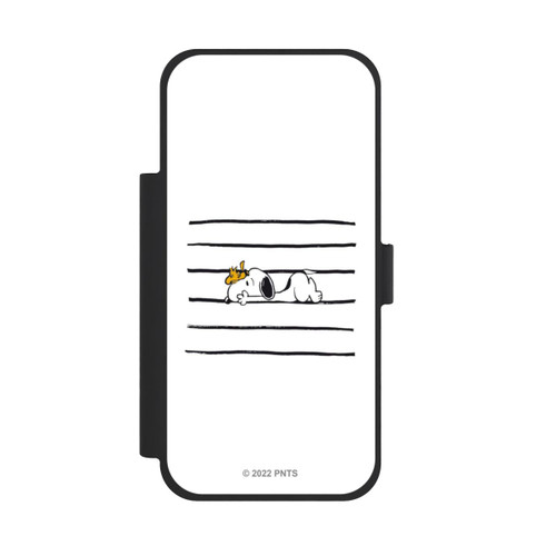 Apple iPhone 18 Pro Max NIVOflip Snoopy Woodstock Streifen