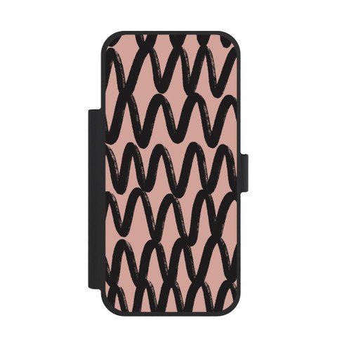 Apple iPhone 18 Pro Max NIVOflip Zig Zag Noir