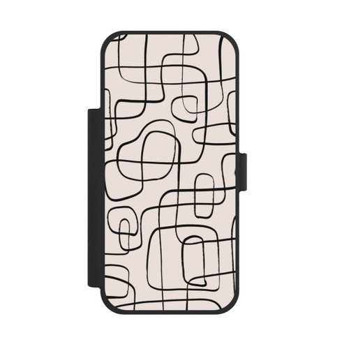 Apple iPhone 18 Pro Max NIVOflip Lignes Fines Pattern