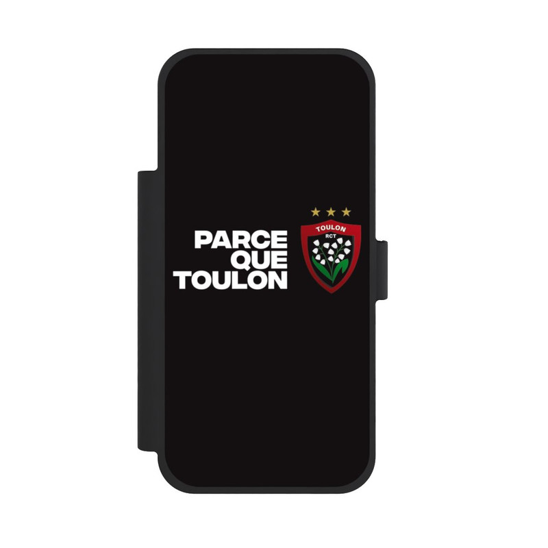 iPhone 18 Pro Max NIVOflip RC Toulonnais PQT Noir