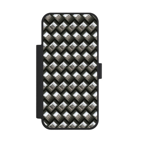 Apple iPhone 18 Pro Max NIVOflip Glamour Silver Metal