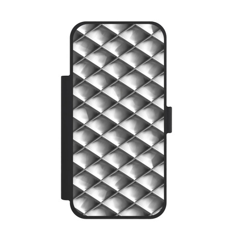 Apple iPhone 18 Pro Max NIVOflip Carrés argentés Glamour