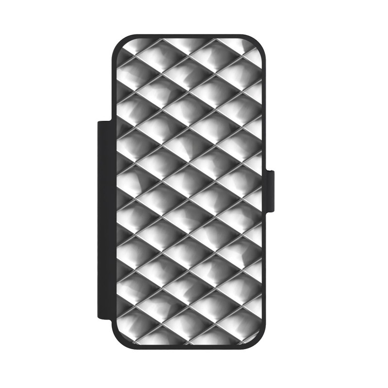 iPhone 18 Pro Max NIVOflip Carrés argentés Glamour