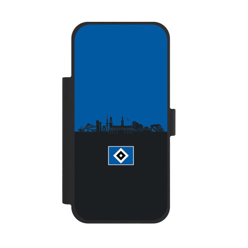 Apple iPhone 18 Pro Max NIVOflip HSV Skyline Blau Schwarz