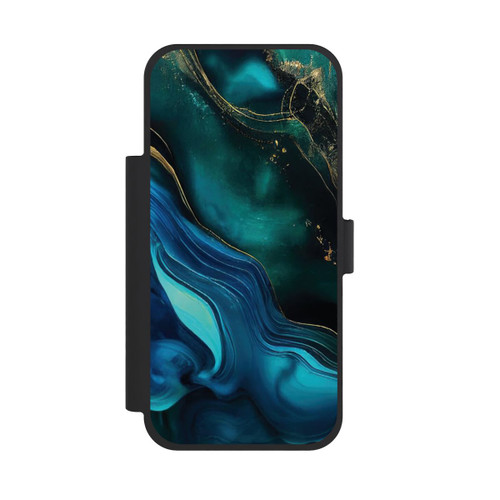 Apple iPhone 18 Pro Max NIVOflip Encre bleue et dorée