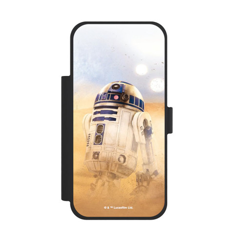 Apple iPhone 18 Pro Max NIVOflip R2D2 in der Wüste