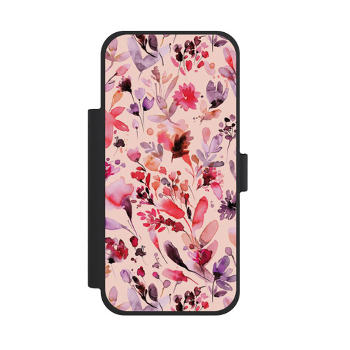 Apple iPhone 18 Pro Max NIVOflip Fleurs artistiques Viva Magenta