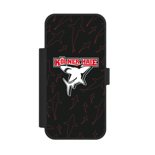 Apple iPhone 18 Pro Max NIVOflip Haie Muster Rot