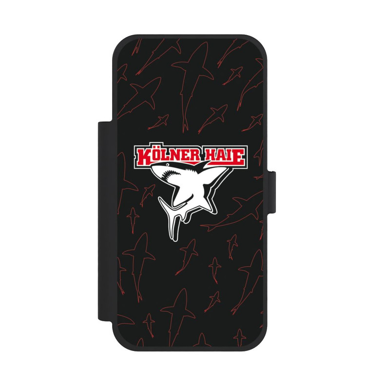 iPhone 18 Pro Max NIVOflip Haie Muster Rot