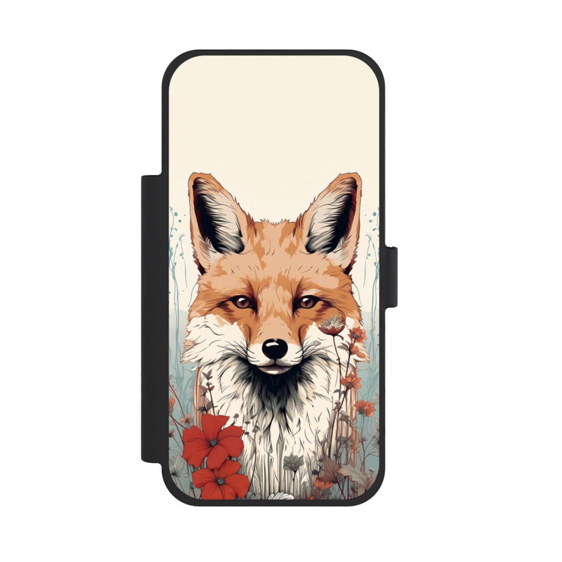iPhone 18 Pro Max NIVOflip  Fox with Flowers