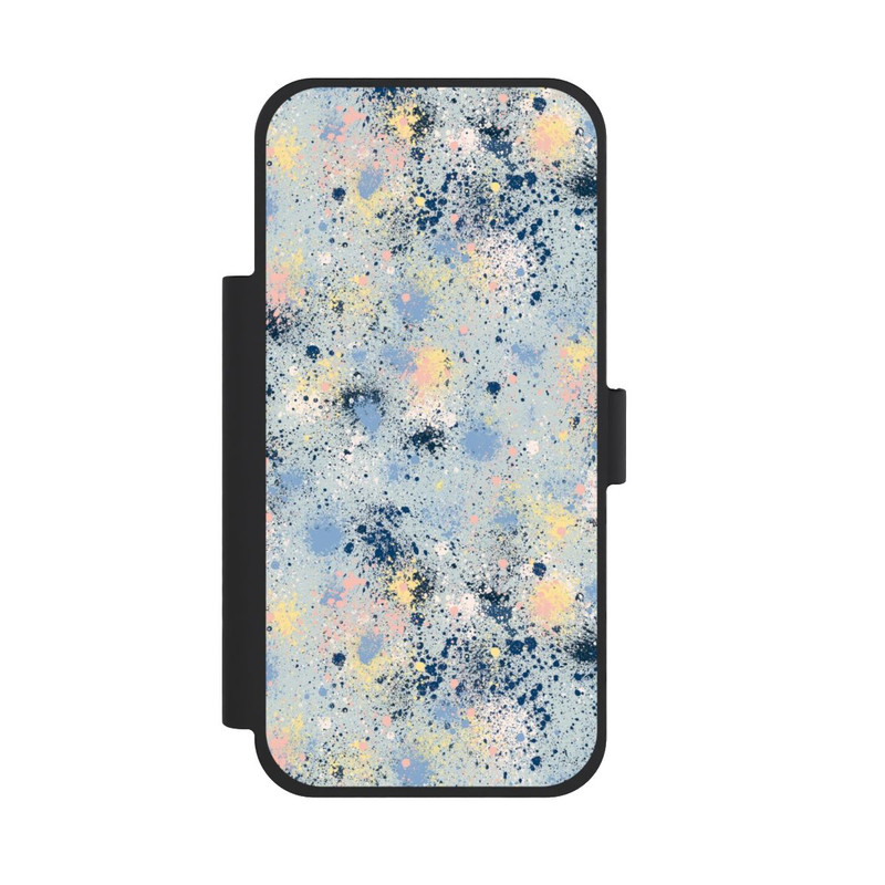 iPhone 18 Pro Max NIVOflip Ink Dripping Dust Texture Blue