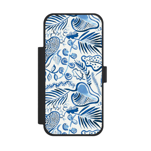 Apple iPhone 18 Pro Max NIVOflip Tropical Forest Leaves Blue