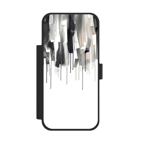 Apple iPhone 18 Pro Max NIVOflip Watery Stripes Japandi Black