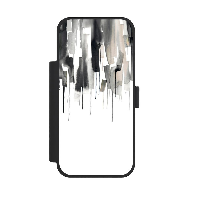 iPhone 18 Pro Max NIVOflip Watery Stripes Japandi Black