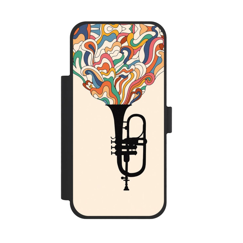 iPhone 18 Pro Max NIVOflip Flügelhorn Jazz bunt