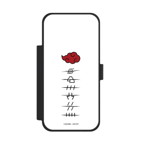 Apple iPhone 18 Pro Max NIVOflip Symboles blancs des membres d'Akatsuki