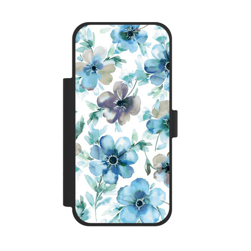 Apple iPhone 18 Pro Max NIVOflip Blaues Blumenmuster Trendy