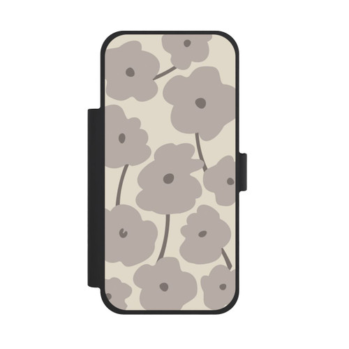 Apple iPhone 18 Pro Max NIVOflip Minimalistische Blumen Beige