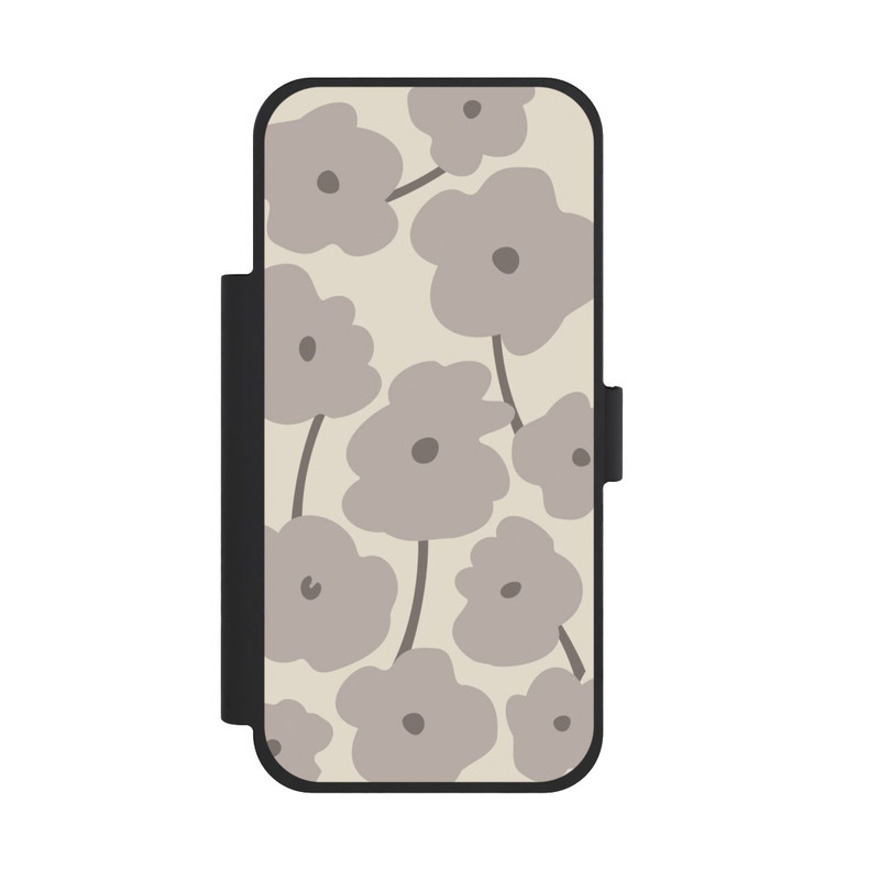 iPhone 18 Pro Max NIVOflip Minimalistische Blumen Beige