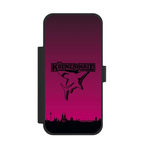 Apple iPhone 18 Pro Max NIVOflip Kölner Haie Skyline Pink