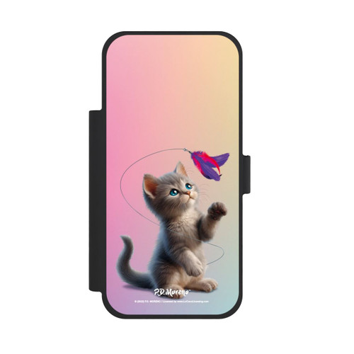 Apple iPhone 18 Pro Max NIVOflip Playing Cat with Feather