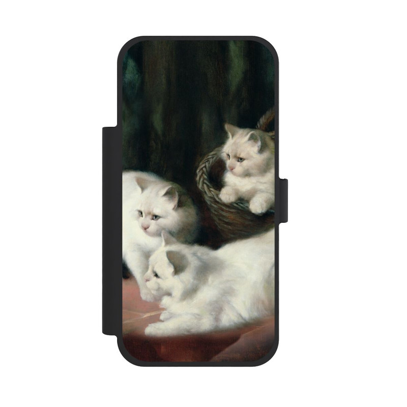 iPhone 18 Pro Max NIVOflip Three White Angora Kittens