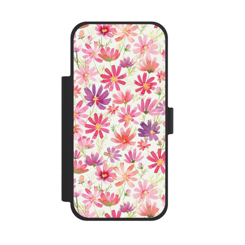 Apple iPhone 18 Pro Max NIVOflip Boho Cosmos Flowers Purple