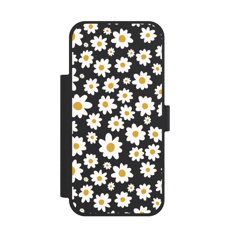 iPhone 18 Pro Max NIVOflip Daisy Flower Seamless Pattern Transparent