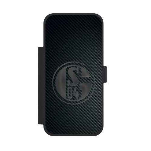 Apple iPhone 18 Pro Max NIVOflip Schalke 04 Carbon Look