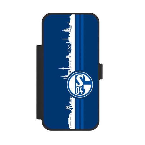 Apple iPhone 18 Pro Max NIVOflip Schalke 04 Skyline Blau