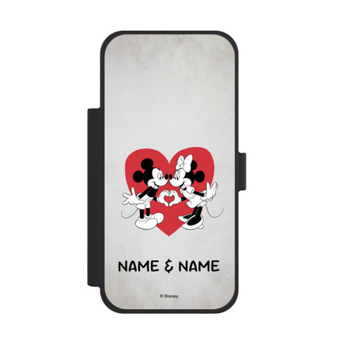 Apple iPhone 18 Pro Max NIVOflip Minnie und Micky Personalisierbar
