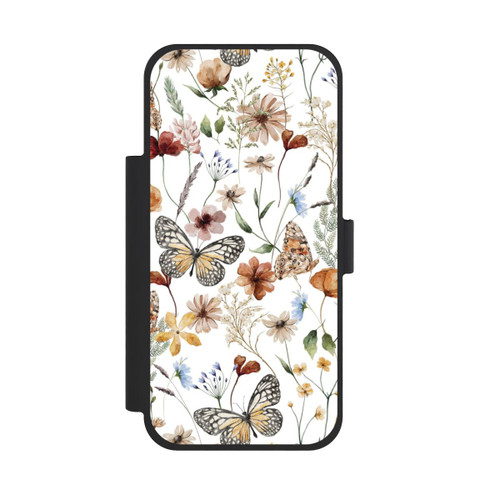 Apple iPhone 18 Pro Max NIVOflip Wildflowers and Butterflies Pattern