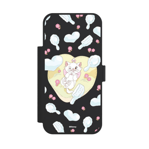 Apple iPhone 18 Pro Max NIVOflip Aristocats Marie Hearts Yellow Transparent