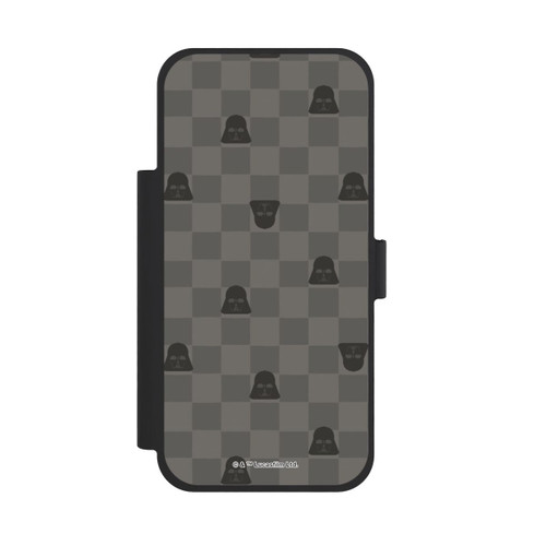Apple iPhone 18 Pro Max NIVOflip Darth Vader Chessboard Pattern Black