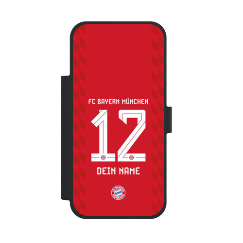 Apple iPhone 18 Pro Max NIVOflip FC Bayern München Trikot Personalisierbar 25-26