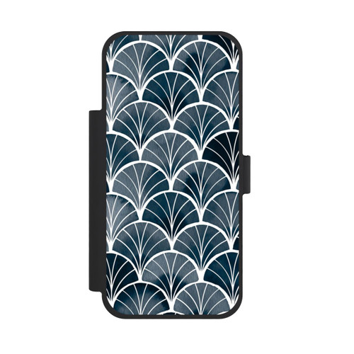 Apple iPhone 18 Pro Max NIVOflip Botanical Breeze Art Deco Grey