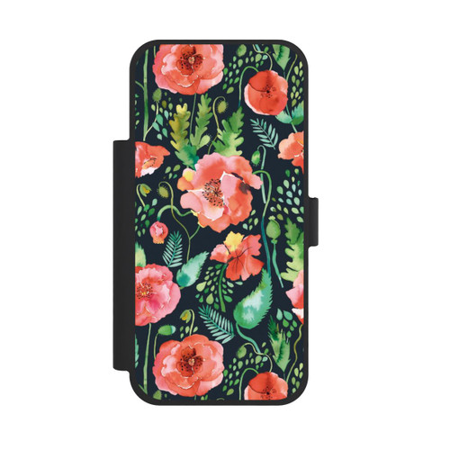 Apple iPhone 18 Pro Max NIVOflip Poppies Dark Wilderness