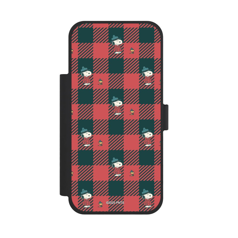 iPhone 18 Pro Max NIVOflip Peanuts Red Tartan Pattern
