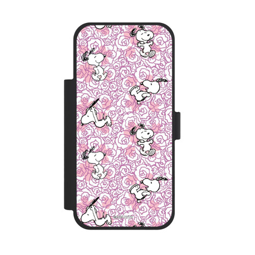 Apple iPhone 18 Pro Max NIVOflip Peanuts Pink Roses Pattern