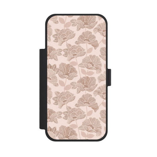 Apple iPhone 18 Pro Max NIVOflip Brown Floral Block