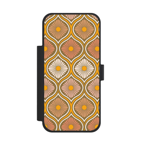 Apple iPhone 18 Pro Max NIVOflip Groovy 70s Retro Mid-Century Daisy Flowers