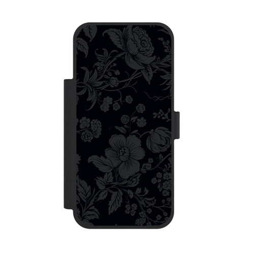 Apple iPhone 18 Pro Max NIVOflip Dunkle Blumen Vintageoptik