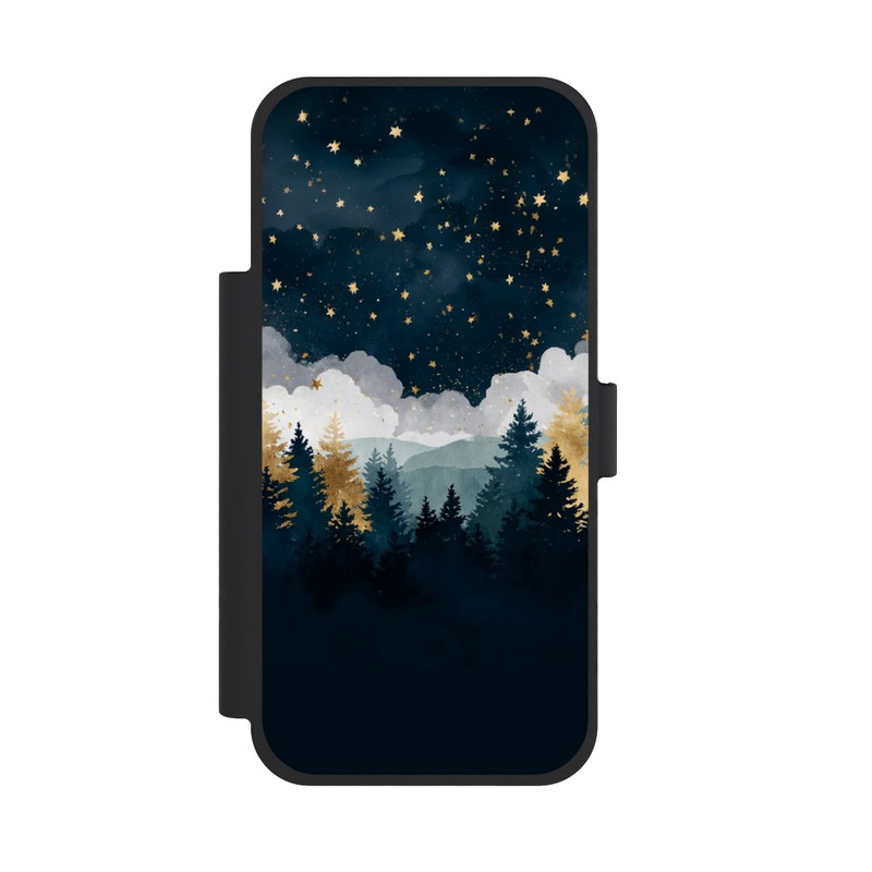 iPhone 18 Pro Max NIVOflip nächtlicher Wald Indigo