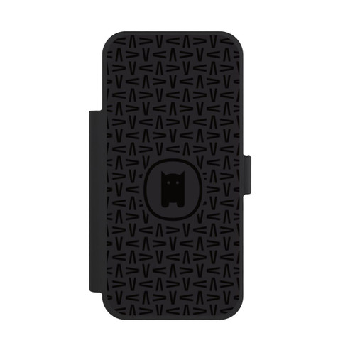 Apple iPhone 18 Pro Max NIVOflip Nivocase Muster Schwarz Grau
